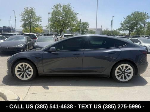 Midnight Silver Metallic 2022 Tesla Model 3 Long Range