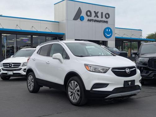 Summit White 2017 Buick Encore Preferred