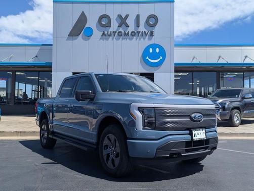 Azure Gray Metallic 2023 Ford F-150 Lightning XLT