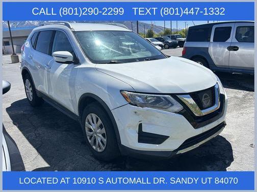 Glacier White 2017 Nissan Rogue S