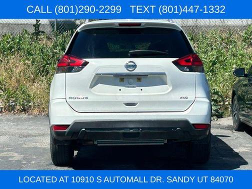 Glacier White 2017 Nissan Rogue S