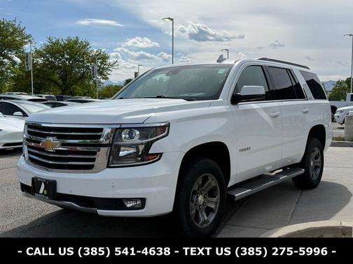 Summit White 2016 Chevrolet Tahoe LT