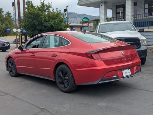 Calypso Red 2021 Hyundai SONATA SE