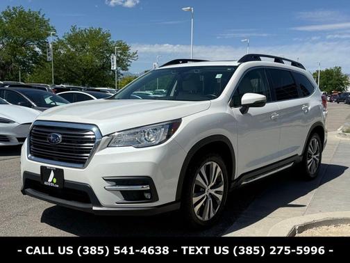 Crystal White Pearl 2022 Subaru Ascent Limited 7-Passenger