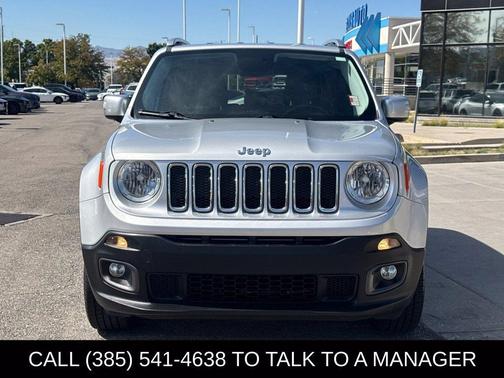 Glacier Metallic 2015 Jeep Renegade Limited
