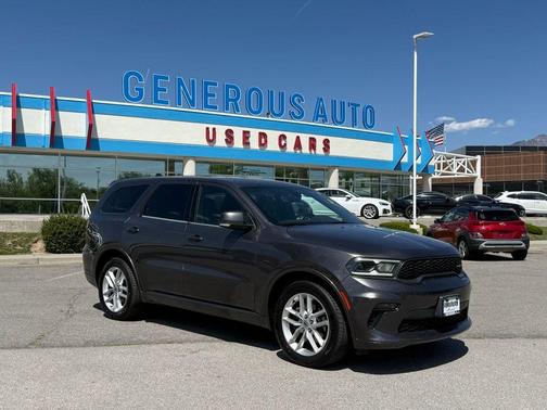 Granite Clearcoat Metallic 2021 Dodge Durango GT