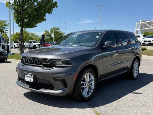 Granite Clearcoat Metallic 2021 Dodge Durango GT