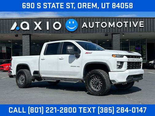 Summit White 2021 Chevrolet Silverado 2500 LT