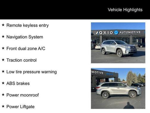 2019 Toyota Highlander XLE