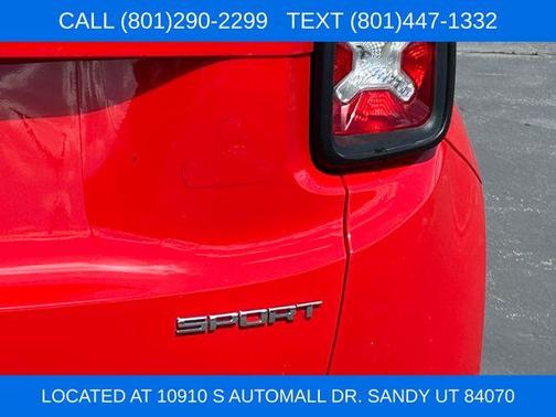 Colorado Red 2017 Jeep Renegade Sport