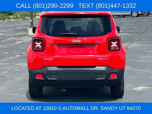 Colorado Red 2017 Jeep Renegade Sport