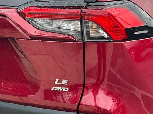 Red 2024 Toyota RAV4 LE