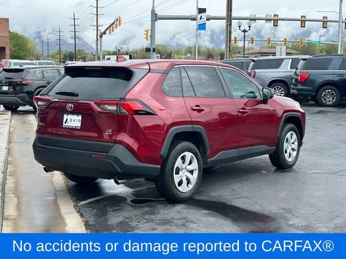 Red 2024 Toyota RAV4 LE