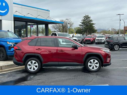 Red 2024 Toyota RAV4 LE