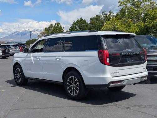 Oxford White 2025 Ford Expedition Max Platinum
