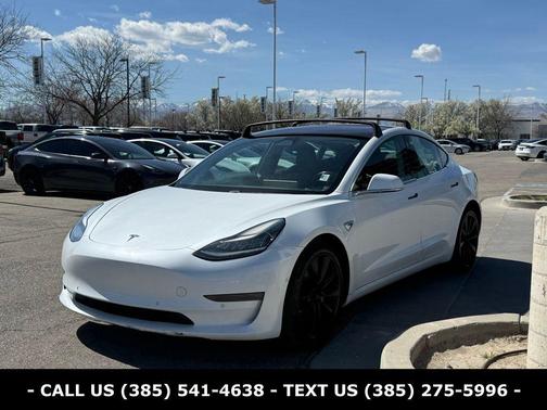 Pearl White Multi 2019 Tesla Model 3 Long Range