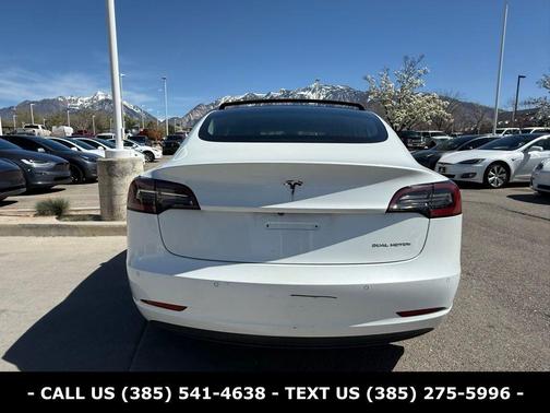 Pearl White Multi 2019 Tesla Model 3 Long Range