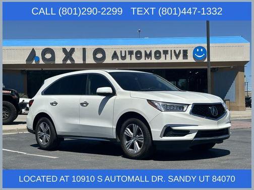 White 2019 Acura MDX 3.5L
