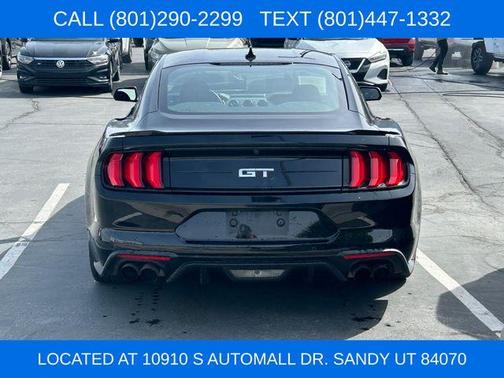 Shadow Black 2022 Ford Mustang GT