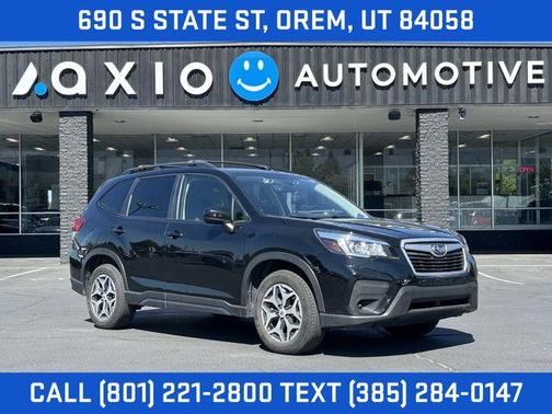 Crystal Black Silica 2020 Subaru Forester Premium