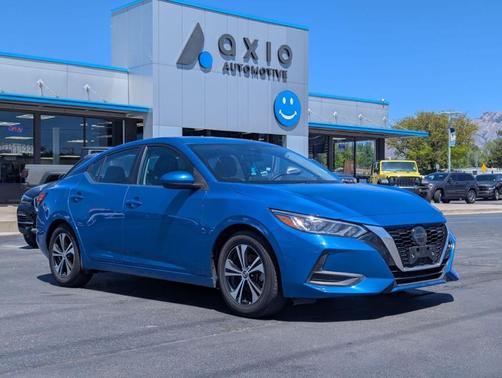 Electric Blue Metallic 2023 Nissan Sentra SV