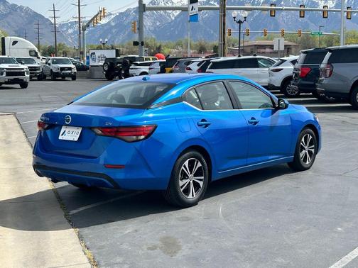 Electric Blue Metallic 2023 Nissan Sentra SV