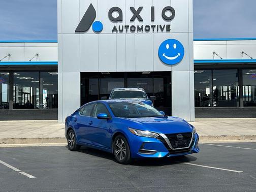 Electric Blue Metallic 2023 Nissan Sentra SV