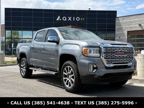 Satin Steel Metallic 2021 GMC Canyon Denali