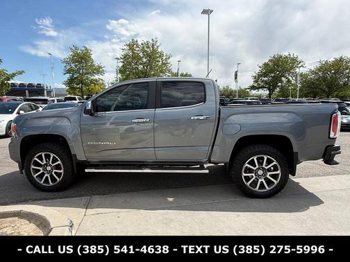 Satin Steel Metallic 2021 GMC Canyon Denali