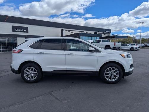 Oxford White 2024 Ford Edge SEL