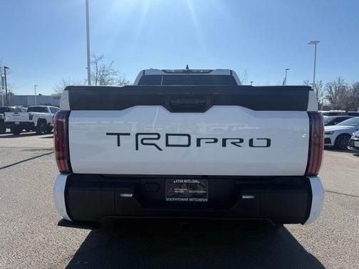 White 2024 Toyota Tundra Hybrid TRD Pro
