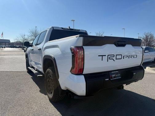 White 2024 Toyota Tundra Hybrid TRD Pro