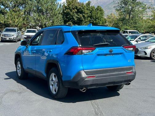 Blue Flame 2021 Toyota RAV4 XLE
