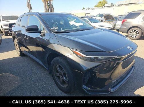 Black 2024 Toyota bZ4X XLE
