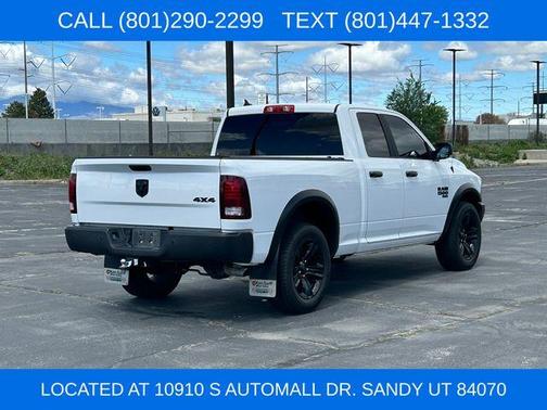 Bright White Clearcoat 2023 RAM 1500 Classic SLT