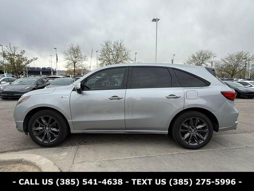 Silver 2019 Acura MDX 3.5L Technology & A-Spec Pkgs