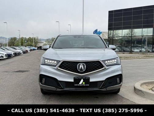 Silver 2019 Acura MDX 3.5L Technology & A-Spec Pkgs