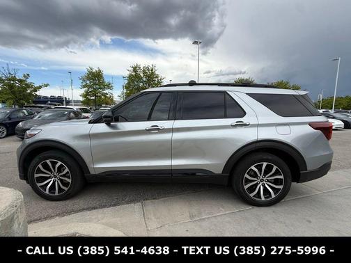 Silver Metallic 2020 Ford Explorer ST