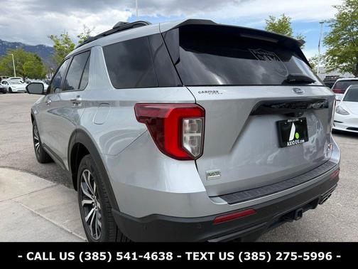 Silver Metallic 2020 Ford Explorer ST