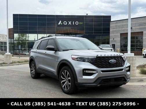 Silver Metallic 2020 Ford Explorer ST