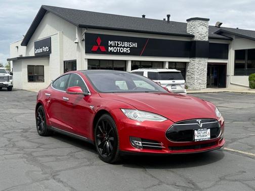 Red Multi 2016 Tesla Model S P90D