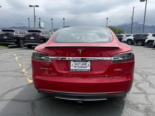 Red Multi 2016 Tesla Model S P90D