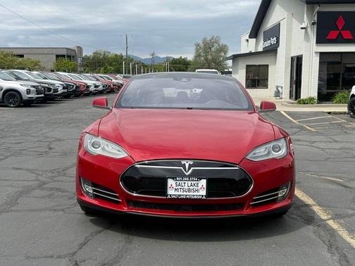 Red Multi 2016 Tesla Model S P90D