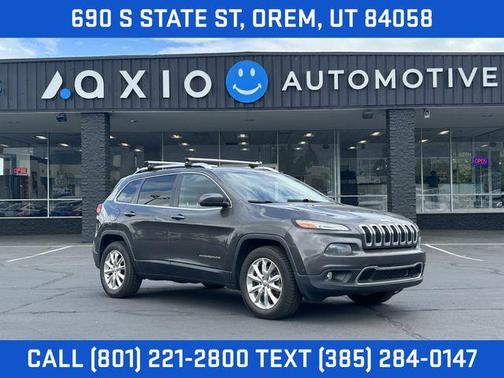 Granite Crystal Clearcoat Metallic 2014 Jeep Cherokee Limited