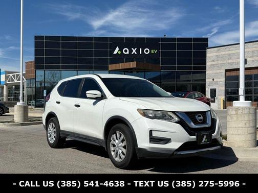 Glacier White 2017 Nissan Rogue S