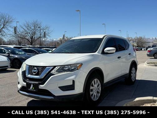 Glacier White 2017 Nissan Rogue S