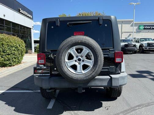 Black Clearcoat 2014 Jeep Wrangler Unlimited Sport