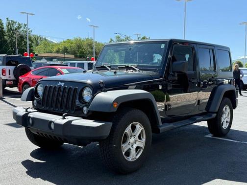 Black Clearcoat 2014 Jeep Wrangler Unlimited Sport