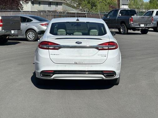 Oxford White 2018 Ford Fusion Titanium