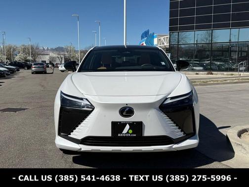 White 2023 Lexus RZ 450e Premium